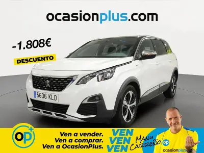 Usado Peugeot 5008 GT-line 180 CV (132 kW) 2018 Blanco SUV