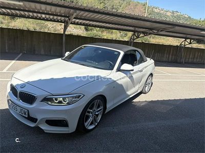 Usado BMW 220 190 CV (139 kW) 2015 Blanco Descapotable