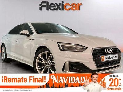 Blanco Usado 2021 Audi A5 Sportback Advanced Plus Utilitario | 33.990 € (Precio justo)