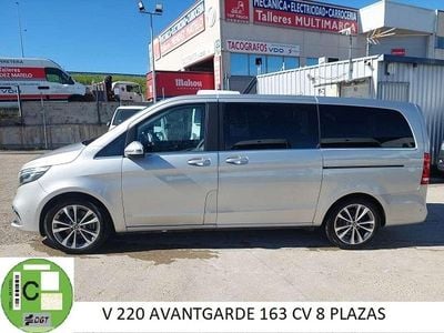 Usado Mercedes V220 Avantgarde 163 CV (119 kW) 2022 Gris Monovolumen