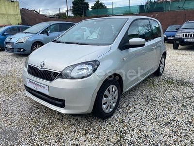 Usado Skoda Citigo Active 60 CV (44 kW) 2013 Gris / plata Utilitario