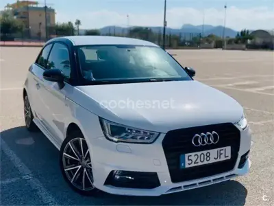 Usado Audi A1 S-Line 95 CV (69 kW) 2015 Blanco Utilitario