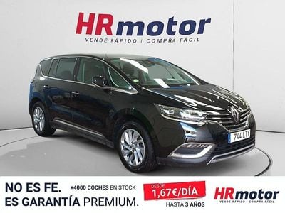 Usado Renault Espace Life 131 CV (96 kW) 2016 Negro Monovolumen