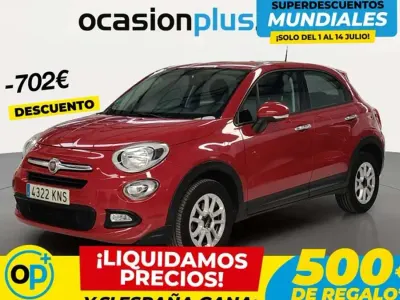 Usado Fiat 500X Pop Star 95 CV (69 kW) 2018 Rojo SUV