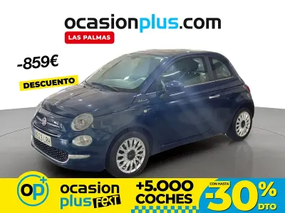 Usado Fiat 500 Dolcevita 70 HP (51 kW) 2021 Azul Citadino