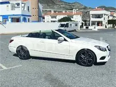 Usado Mercedes E400 333 CV (244 kW) 2015 Blanco Descapotable