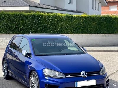 Azul Usado 2015 VW Golf VII R Berlina | 19.500 € (Precio justo)
