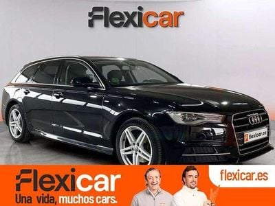 Usado Audi A6 190 CV (139 kW) 2017 Negro Familiar