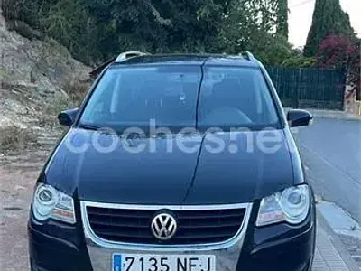 Usado VW Touran Highline 140 CV (102 kW) 2007 Negro Monovolumen