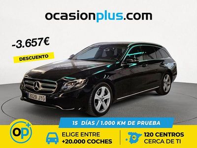 Negro Usado 2017 Mercedes E220 Familiar | 21.843 € (Super precio)