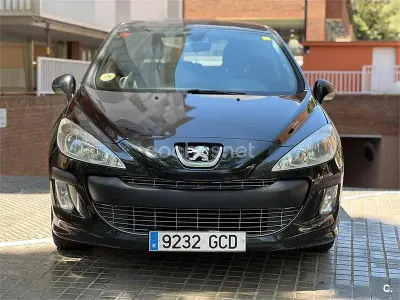 Usado Peugeot 308 Sport 90 CV (66 kW) 2008 Negro Berlina