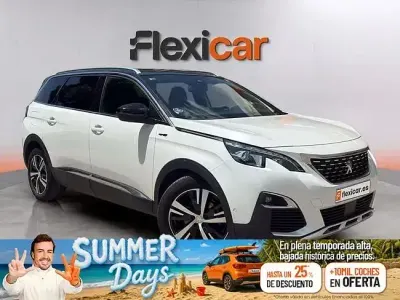 Usado Peugeot 5008 GT-line 130 CV (95 kW) 2017 Blanco