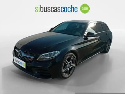 Usado Mercedes C220 194 CV (142 kW) 2021 Negro Familiar