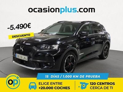 Negro Usado 2021 DS Automobiles DS7 Crossback Performance Line Plus SUV | 20.900 € (Precio justo)