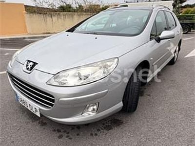 Usado Peugeot 407 Sport 110 CV (80 kW) 2009 Gris / plata Familiar