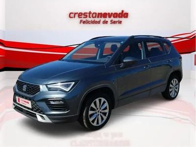 Usado Seat Ateca Style 110 CV (80 kW) 2021 Gris SUV