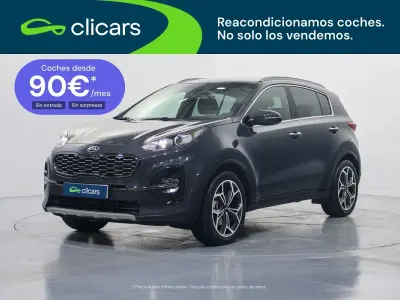 Usado Kia Sportage 136 CV (100 kW) 2022 Negro SUV