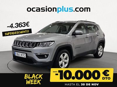 Gris / plata Usado 2019 Jeep Compass Longitude SUV | 14.990 € (Precio justo)