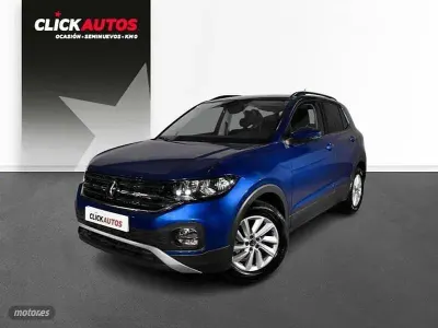 Usado VW T-Cross Advance 110 CV (80 kW) 2023 Plateado SUV
