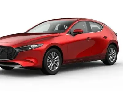 Usado Mazda 3 Exclusive-Line 150 CV (110 kW) 2025 Rojo Berlina