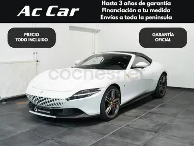 Usado Ferrari Roma 620 CV (456 kW) 2025 Blanco Descapotable