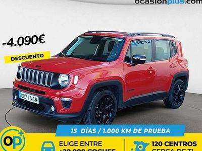 Usado Jeep Renegade Night Eagle 129 CV (94 kW) 2022 Rojo SUV