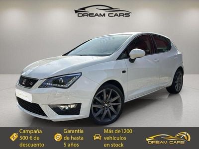 Usado Seat Ibiza FR 105 CV (77 kW) 2015 Blanco Berlina