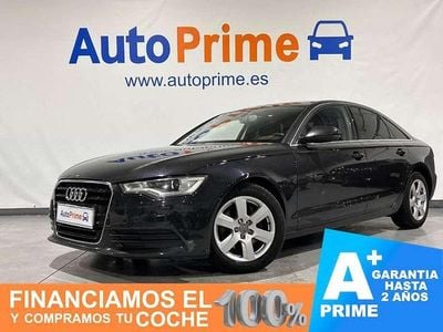 Usado Audi A6 177 CV (130 kW) 2012 Gris / plata Berlina
