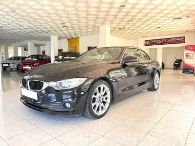 Usado BMW 420 Cabriolet Sport Line 184 CV (135 kW) 2015 Negro Descapotable