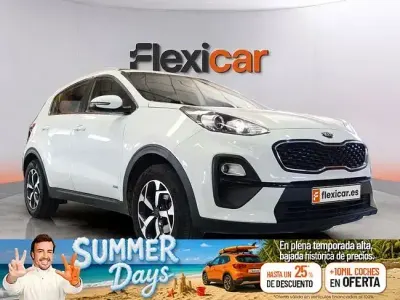 Usado Kia Sportage 136 CV (100 kW) 2021 Blanco SUV