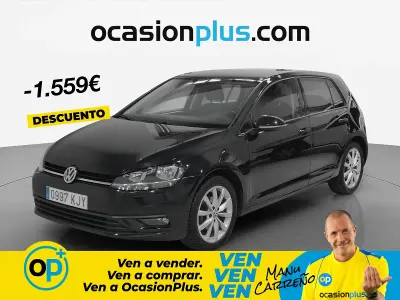 Usado VW Golf VII Business 110 CV (80 kW) 2018 Negro