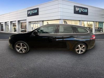Usado Peugeot 308 SW Allure 130 CV (95 kW) 2017 Negro Familiar