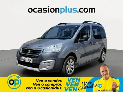 Usado Peugeot Partner Outdoor 100 CV (73 kW) 2015 Gris