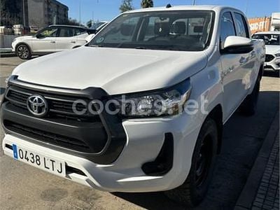 Usado Toyota HiLux Plus 150 CV (110 kW) 2021 Blanco Recogida