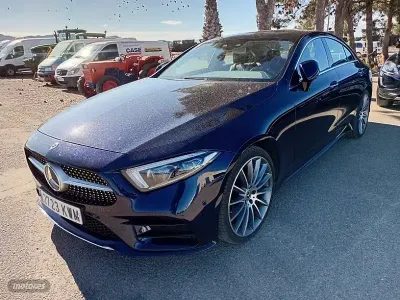 Usado Mercedes CLS350 286 CV (210 kW) 2019 Azul Coupe