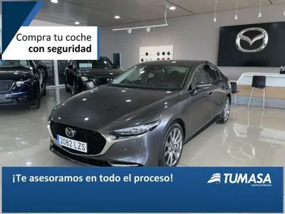 Usado Mazda 3 186 CV (136 kW) 2022 Gris Berlina