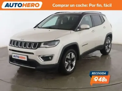 Käytetty Jeep Compass Limited 140 HP (102 kW) 2018 Valkoinen Katumaasturi