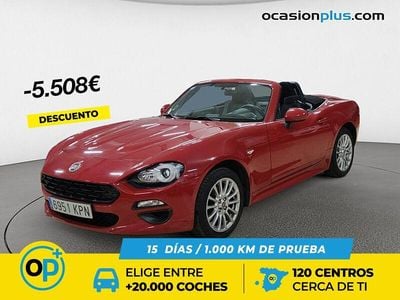 Usado Fiat 124 140 CV (102 kW) 2018 Rojo Descapotable
