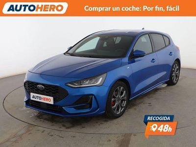 Azul Usado 2023 Ford Focus ST-Line Berlina | 19.899 € (Precio justo)