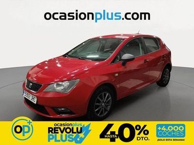 Usado Seat Ibiza I-Tech 90 CV (66 kW) 2015 Rojo Berlina