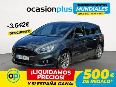 Usado Ford S-MAX ST-Line 180 CV (132 kW) 2018 Gris Monovolumen