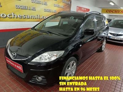 Negro Usado 2008 Mazda 5 Active Plus Monovolumen | 7499 € (Precio justo)