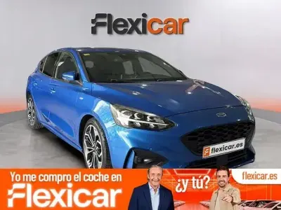 Usado Ford Focus Titanium 120 CV (88 kW) 2018 Azul Berlina