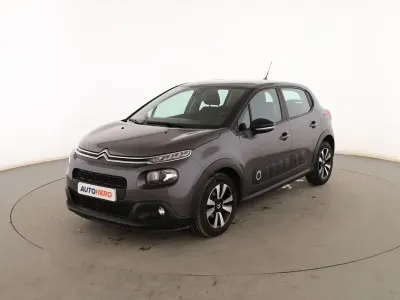 Usado Citroën C3 Feel 102 CV (75 kW) 2019 Gris Utilitario