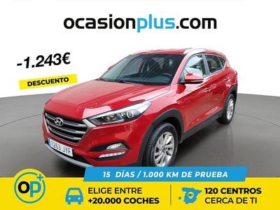 Usado Hyundai Tucson 115 CV (84 kW) 2017 Rojo SUV
