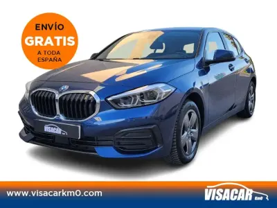 Usado BMW 116 Advantage 116 CV (85 kW) 2021 Azul Utilitario