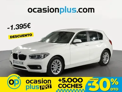 Usado BMW 116 116 CV (85 kW) 2018 Blanco Utilitario