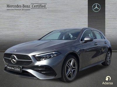 Gris Usado 2024 Mercedes A250 AMG line Berlina | 38.600 €