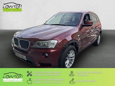 Usado BMW X3 184 CV (135 kW) 2011 Rojo SUV