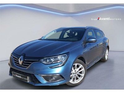 Usado Renault Mégane GrandTour Zen 132 CV (97 kW) 2018 Azul Familiar